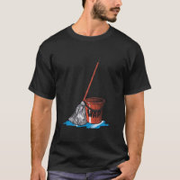 Bucket And A Mop WAP Sticker Classic 