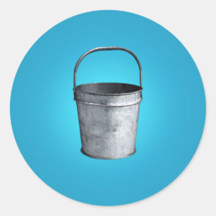 Bucket Classic Round Sticker
