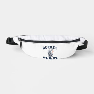 Bucket Dad Fishing Vintage Engraving Design_1 Bum Bags