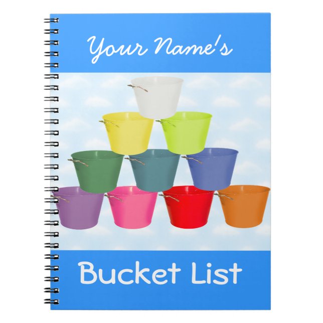 Bucket List Notebook (Front)
