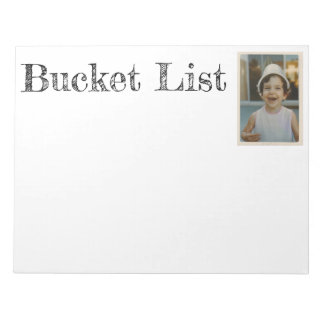 Bucket List Notepad