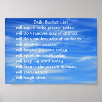 Bucket List