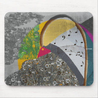 Bucket spill mouse mat