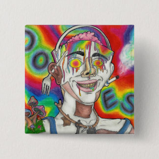 "Buckethead" Original Square Pin