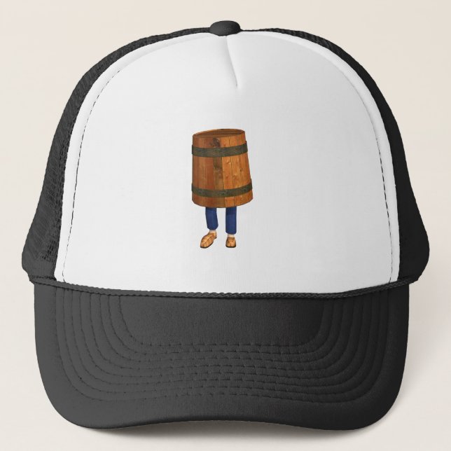 bucketman trucker hat (Front)