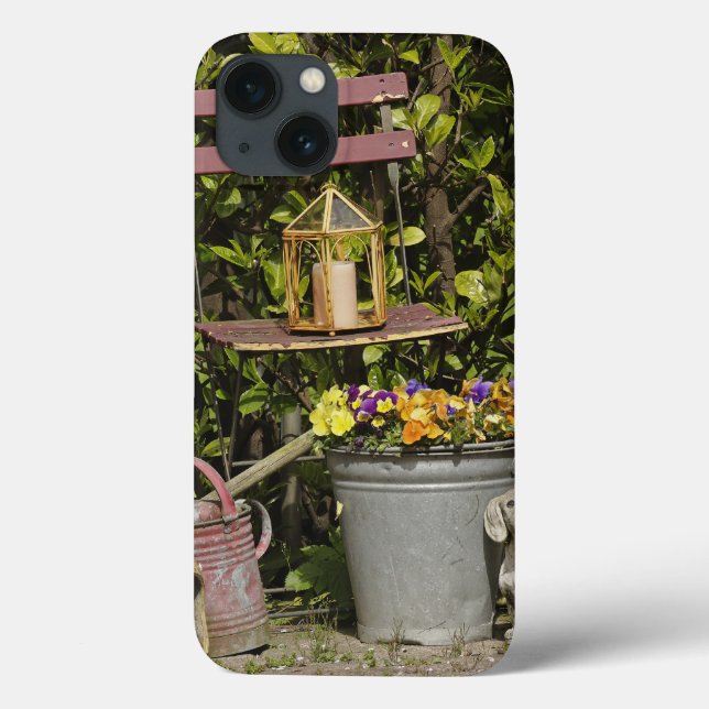 Buckets, shoes, and flowers, Zaanse Schans, Case-Mate iPhone Case (Back)