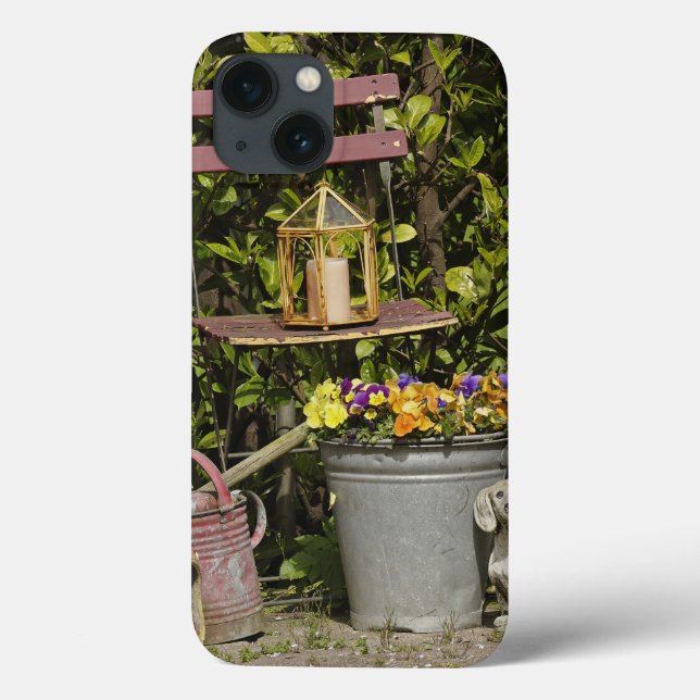 Buckets, shoes, and flowers, Zaanse Schans, Case-Mate iPhone Case (Back)