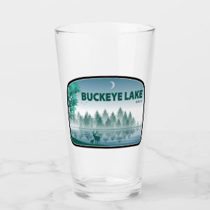 Buckeye Lake Ohio Deer Glass