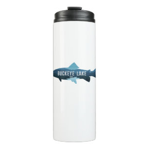 Buckeye Lake Ohio Fish Thermal Tumbler