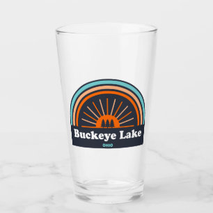 Buckeye Lake Ohio Rainbow Glass