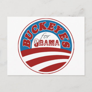 Buckeyes for Obama Postcard