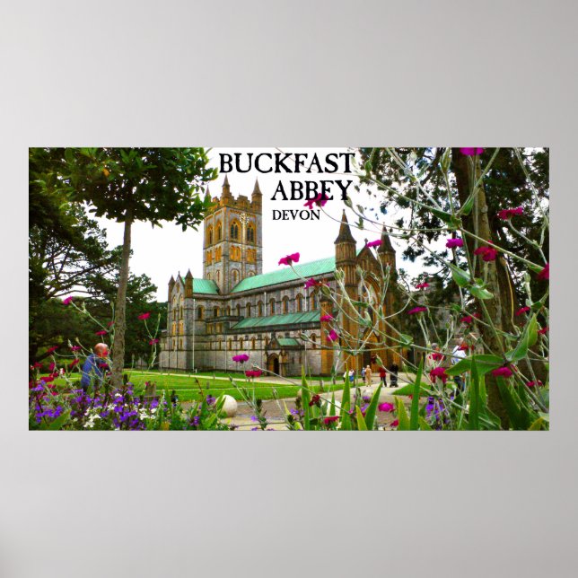 buckfast abbey, devon poster (Front)