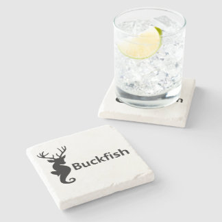 Buckfish Marble Coaster