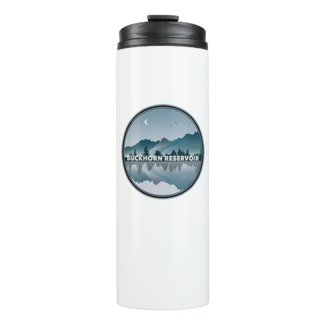 Buckhorn Reservoir North Carolina Reflection Thermal Tumbler (Front)