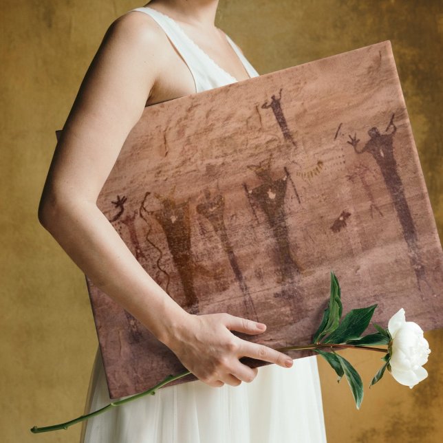 Buckhorn Wash Utah Spirit Figures Pictograph  Canvas Print (Creator Uploaded)