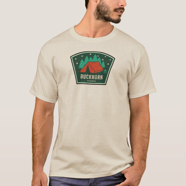 Buckhorn Wilderness Camping T-Shirt (Front)