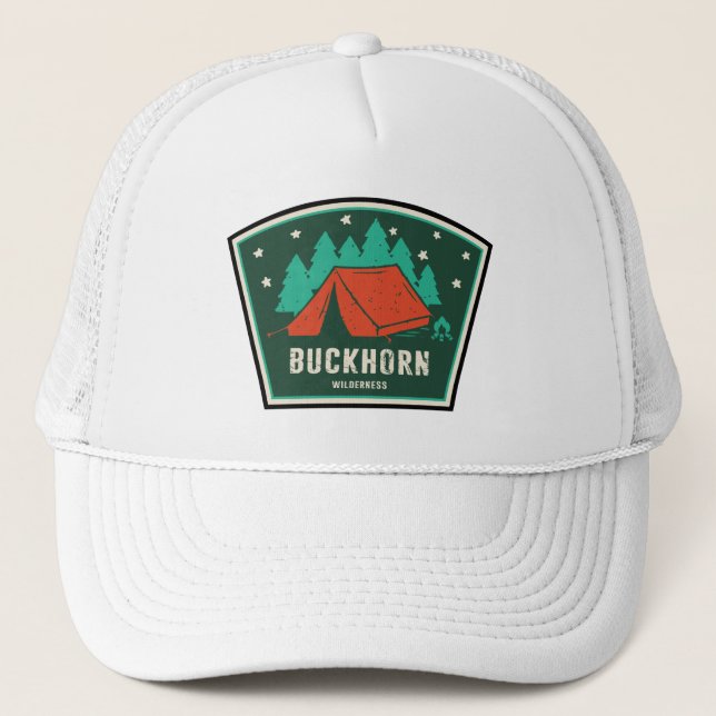 Buckhorn Wilderness Camping Trucker Hat (Front)