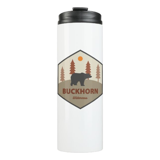 Buckhorn Wilderness Washington Bear Thermal Tumbler (Front)