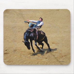 Bucking Bronco and Rodeo Cowboy #Gift Mouse Mat