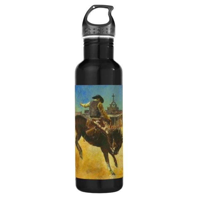 Bucking Bronco  Bottle (Front)