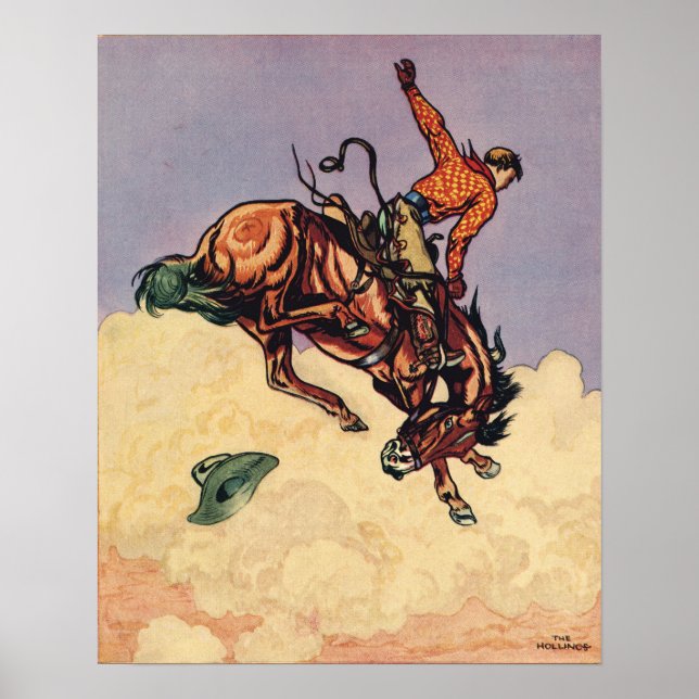 Bucking Bronco Poster (Front)