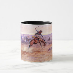 Bucking Bronco (Taming a Wild Horse) Mug