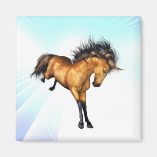 Bucking Unicorn Magnet