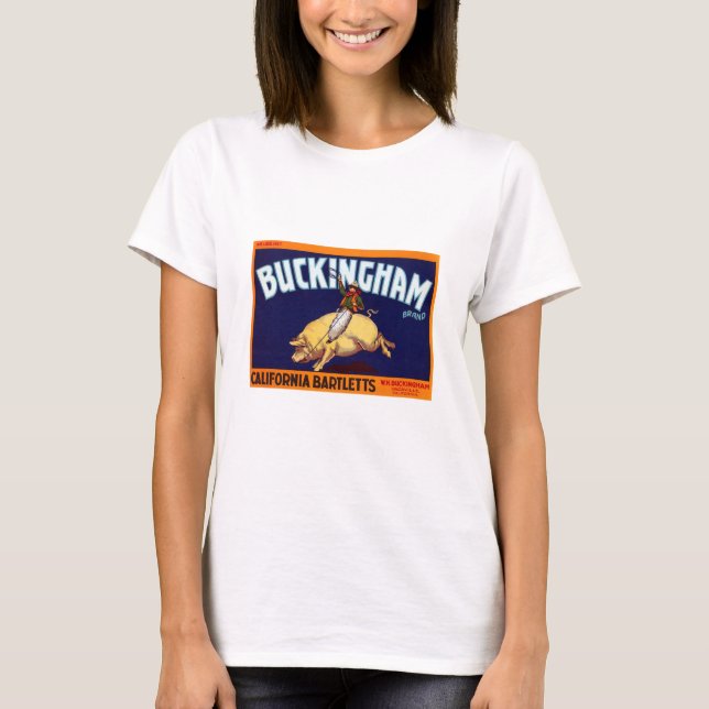Buckingham Brand California Bartletts T-Shirt (Front)