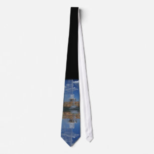 Buckingham Fountain Black Necktie