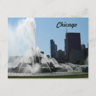 Buckingham Fountain - Chicago Postcard
