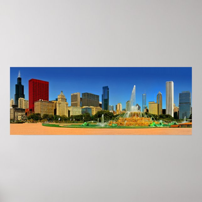 Buckingham Fountain Poster (Front)