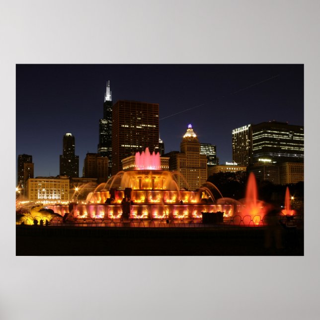 Buckingham Fountain Poster (Front)