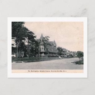 Buckingham Hotel, Avon by the Sea NJ Vintage Postcard