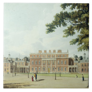 Buckingham House, from 'The History of the Royal R Tile