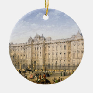 Buckingham Palace, c.1862 (colour litho) Ceramic Tree Decoration