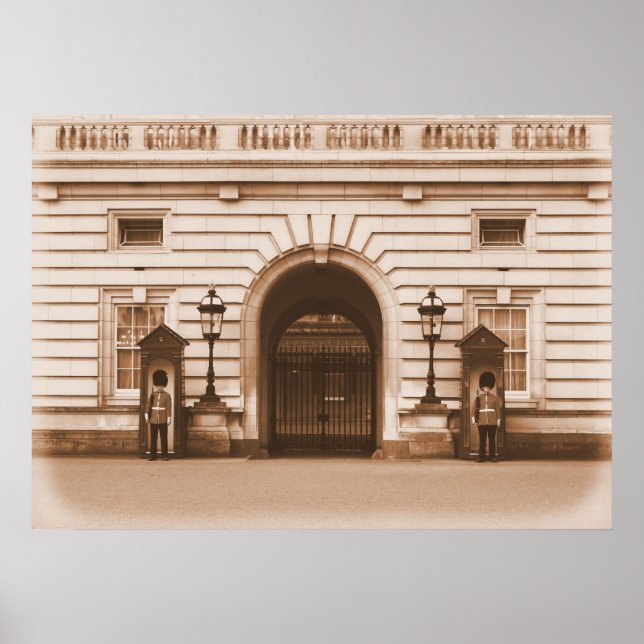 Buckingham Palace Guards - London Poster (Front)