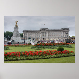 Buckingham Palace in London England Poster