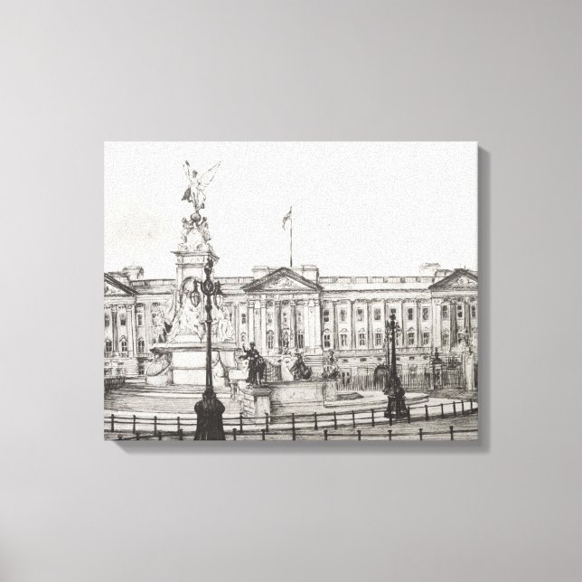 Buckingham Palace London.2006 Canvas Print (Front)