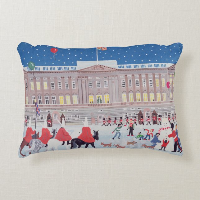 Buckingham Palace London Decorative Cushion (Front)