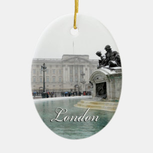 Buckingham Palace London England Ceramic Tree Decoration