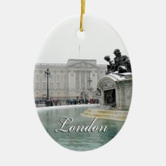 Buckingham Palace London England Ceramic Tree Decoration