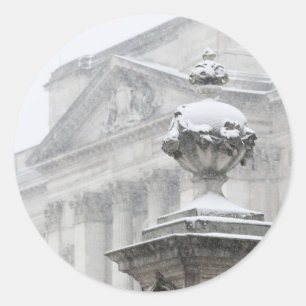 Buckingham Palace London England Classic Round Sticker