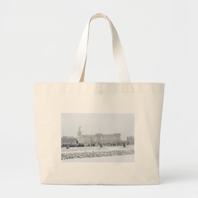 Buckingham Palace London Large Tote Bag (Front)
