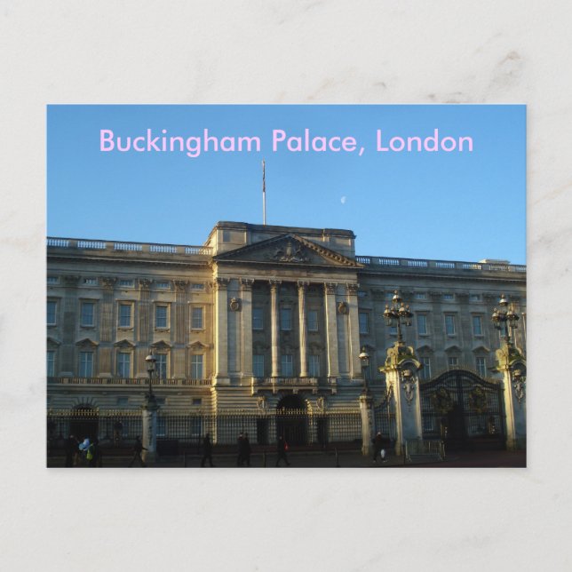 Buckingham Palace, London Postcard (Front)