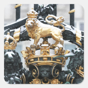 Buckingham Palace London Square Sticker