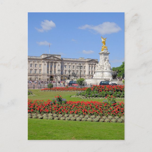 Buckingham Palace, London UK Postcard (Front)