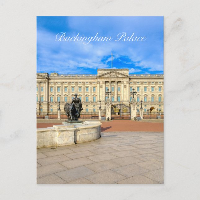 Buckingham Palace, London UK Postcard (Front)