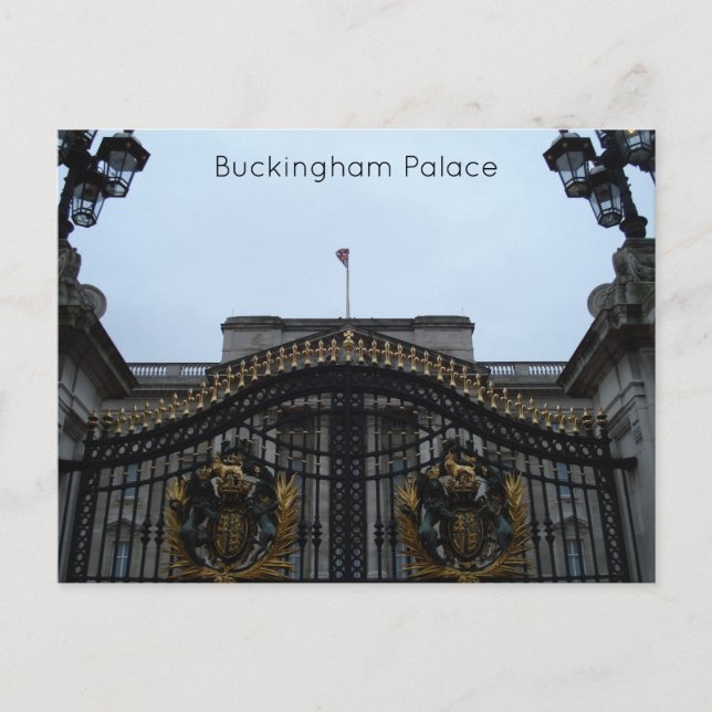 Buckingham Palace Postcard (Front)