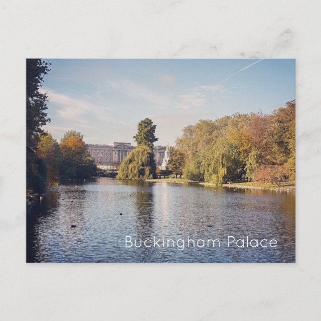 Buckingham Palace Postcard (Front)