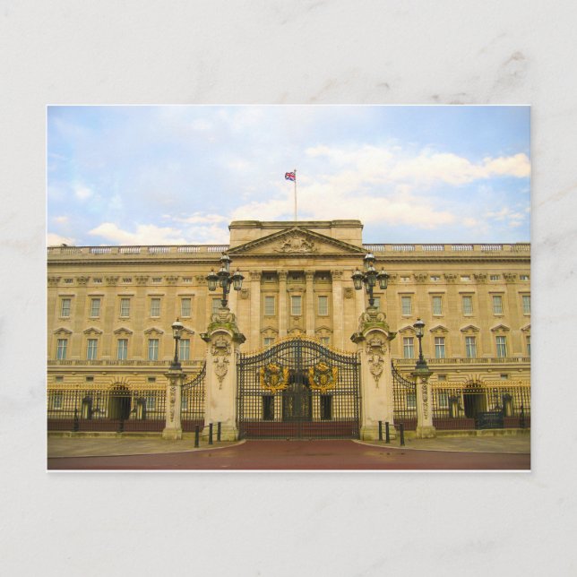 Buckingham Palace Postcard (Front)